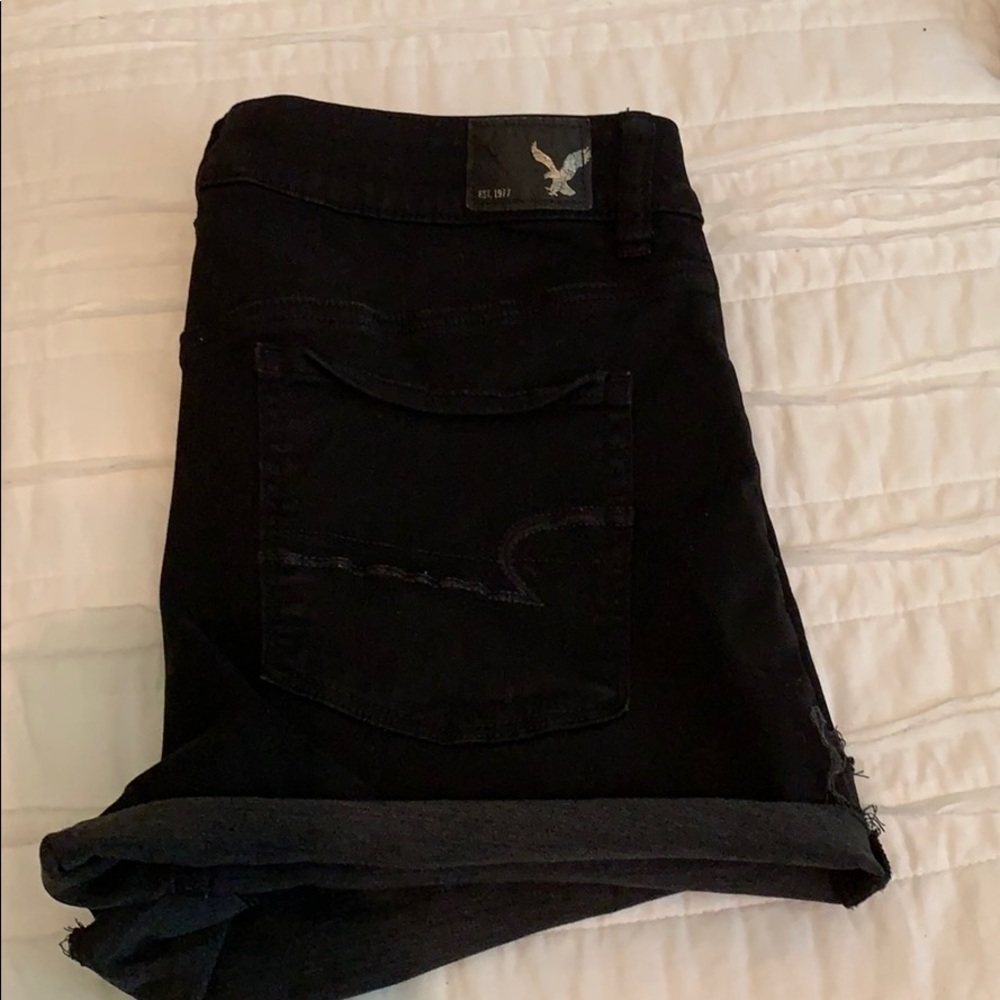 american eagle jean shorts